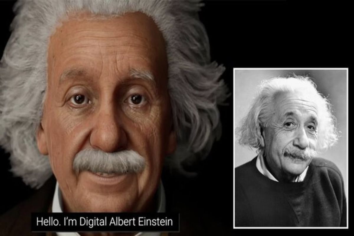 آلبرت اینشتین زنده شد!