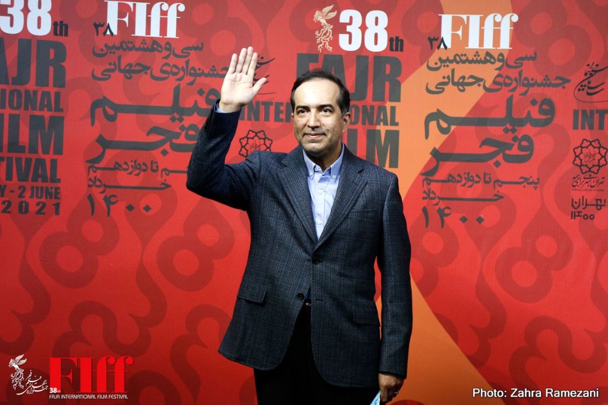 حسین انتظامی از سی‌وهشتمین جشنواره جهانی فیلم فجر بازدید کرد