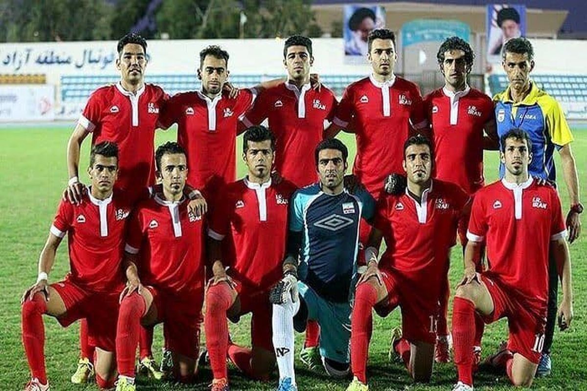 رقابت تیم فوتبال ناشنوایان ایران و مالزی در نخستین دیدار انتخابی المپیک