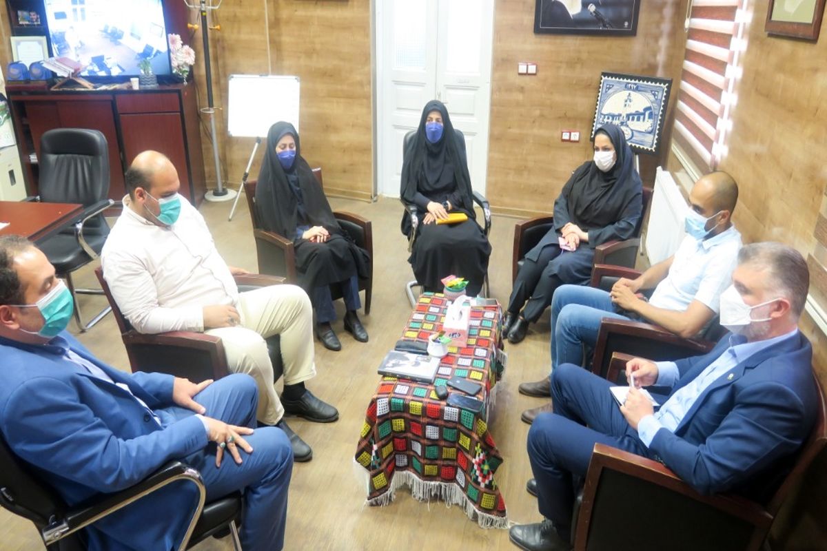 جلسه هیات ورزشهای همگانی گیلان وسازمان فرهنگی ورزشی کلانشهر رشت