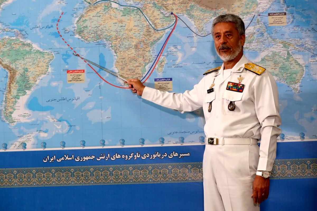 پیام حضور ناوگروه ایران در اقیانوس اطلس چیست؟