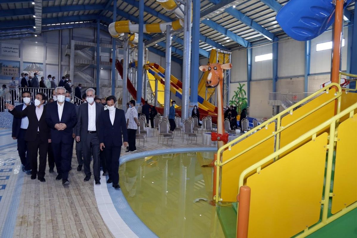 بزرگترین پارک آبی کشور در تبریز به بهره‌برداری رسید