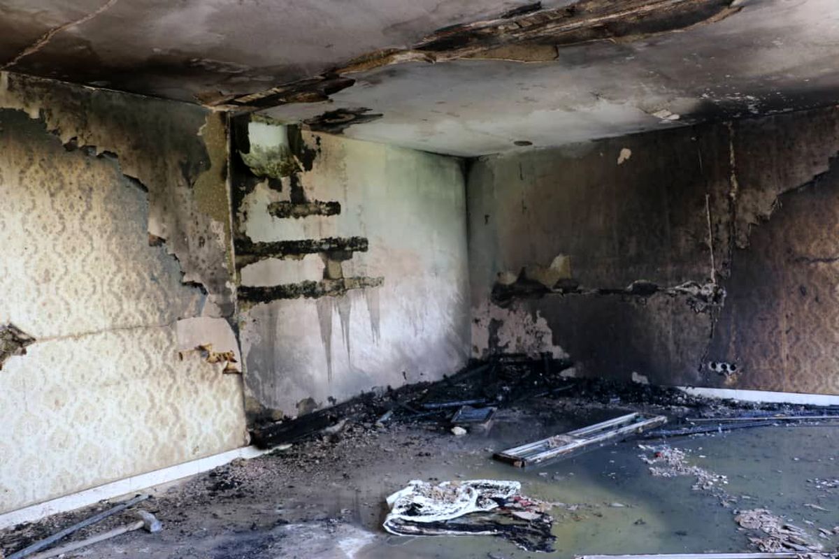 جزییات دو آتش سوزی گسترده در نجف اشرف