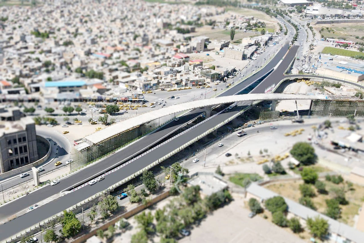 افتتاح پل شهید همدانی همزمان با آغاز تابستان