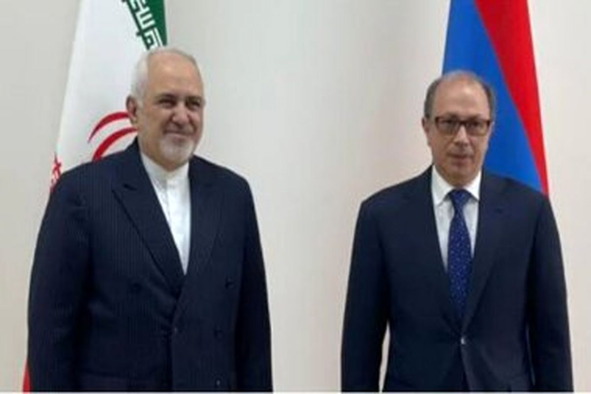 ظریف با وزیر خارجه ارمنستان دیدار کرد