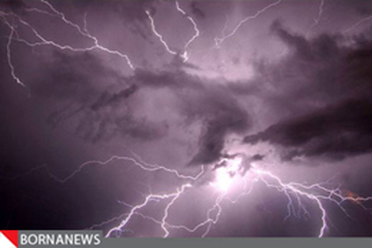 صاعقه جان مرد نهاوندی را گرفت