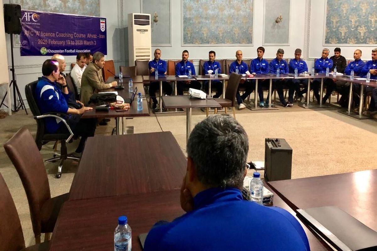 برگزاری کلاس مربیگری A آسیا در قزوین