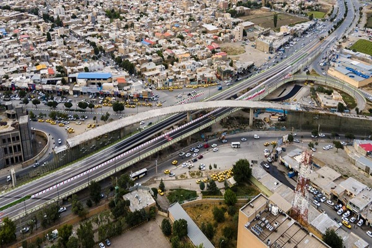 پل اصلی تقاطع شهید همدانی افتتاح شد
