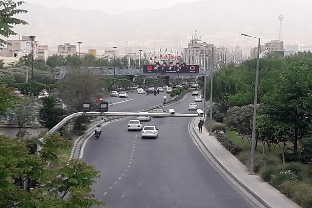 ترافیک روان در معابر تهران