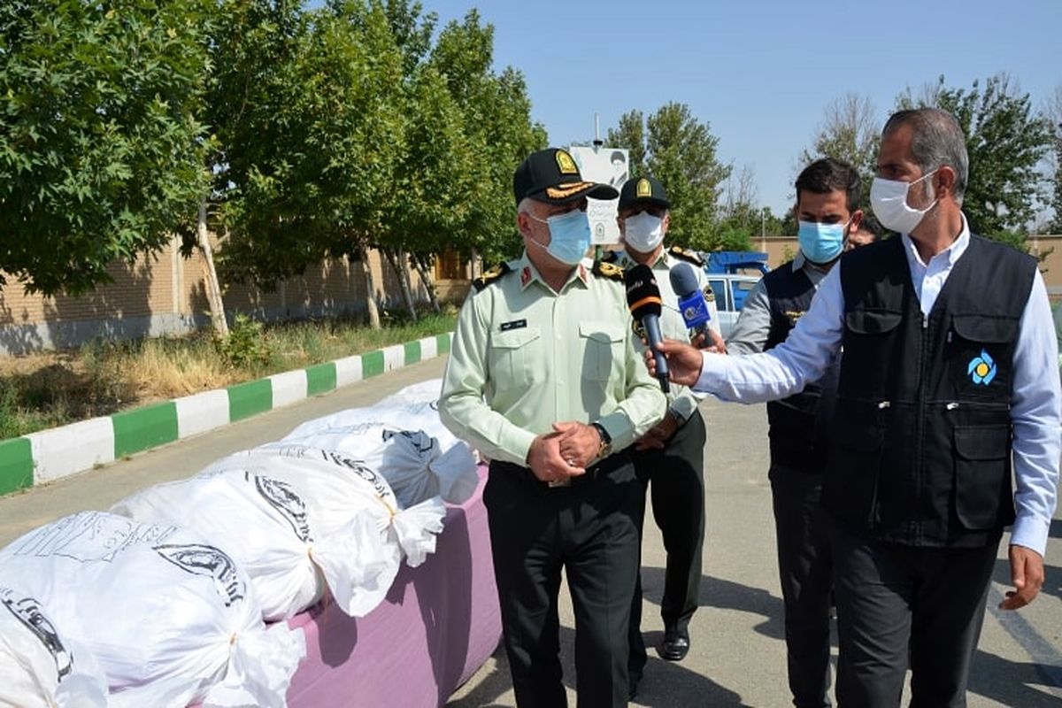 کشف یک تن و ۷۵۰ کیلوگرم انواع مواد مخدر در غرب استان تهران