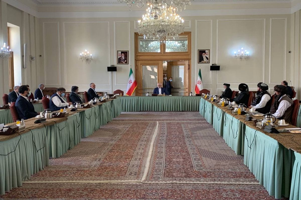 آغاز اجلاس گفتگوهای بین الافغانی با سخنرانی ظریف