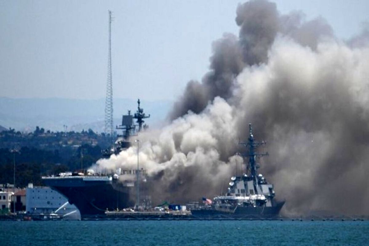 انفجار کشتی در چین دو کشته بر جای گذاشت