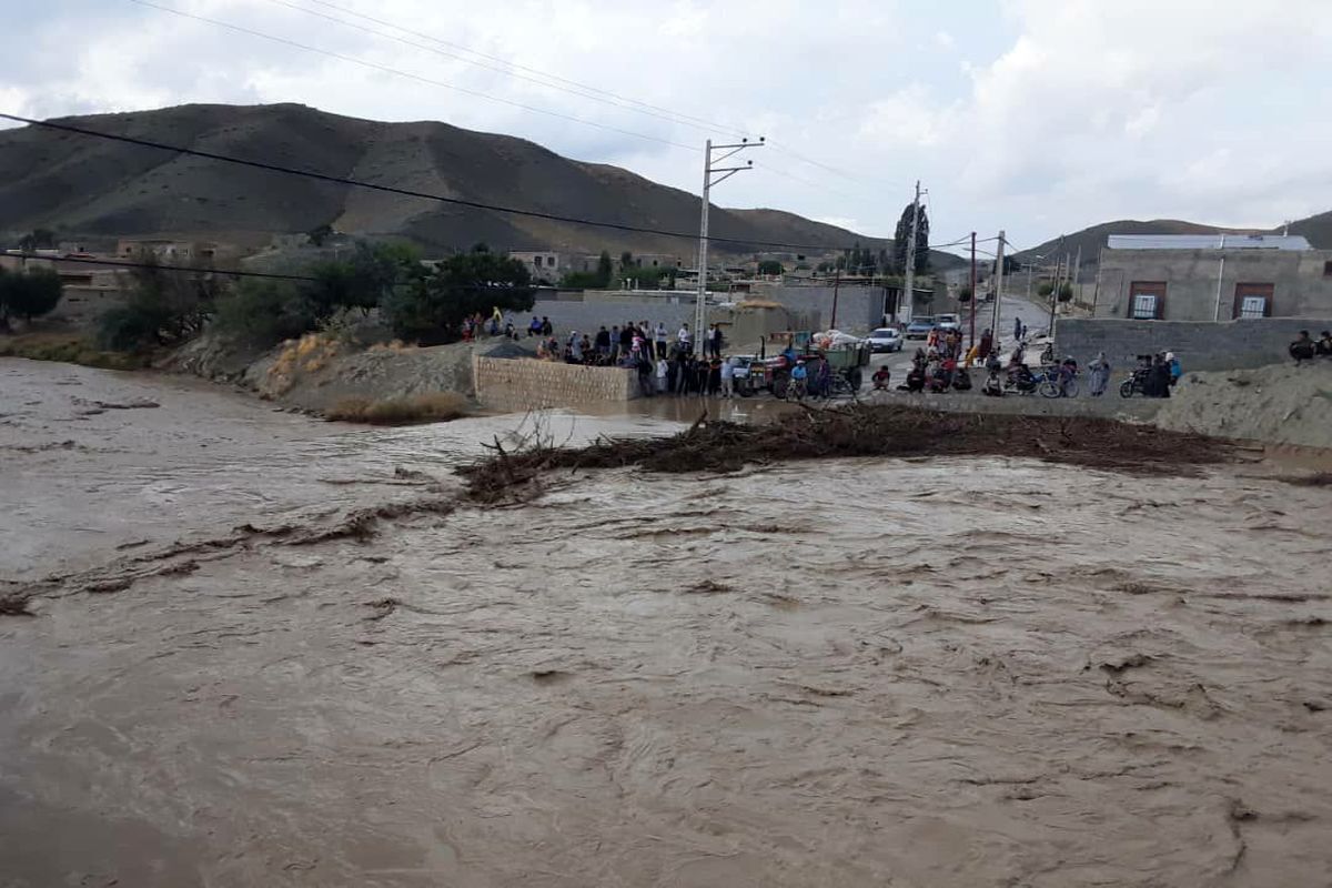 وقوع سیل در مناطق مختلف مازندران