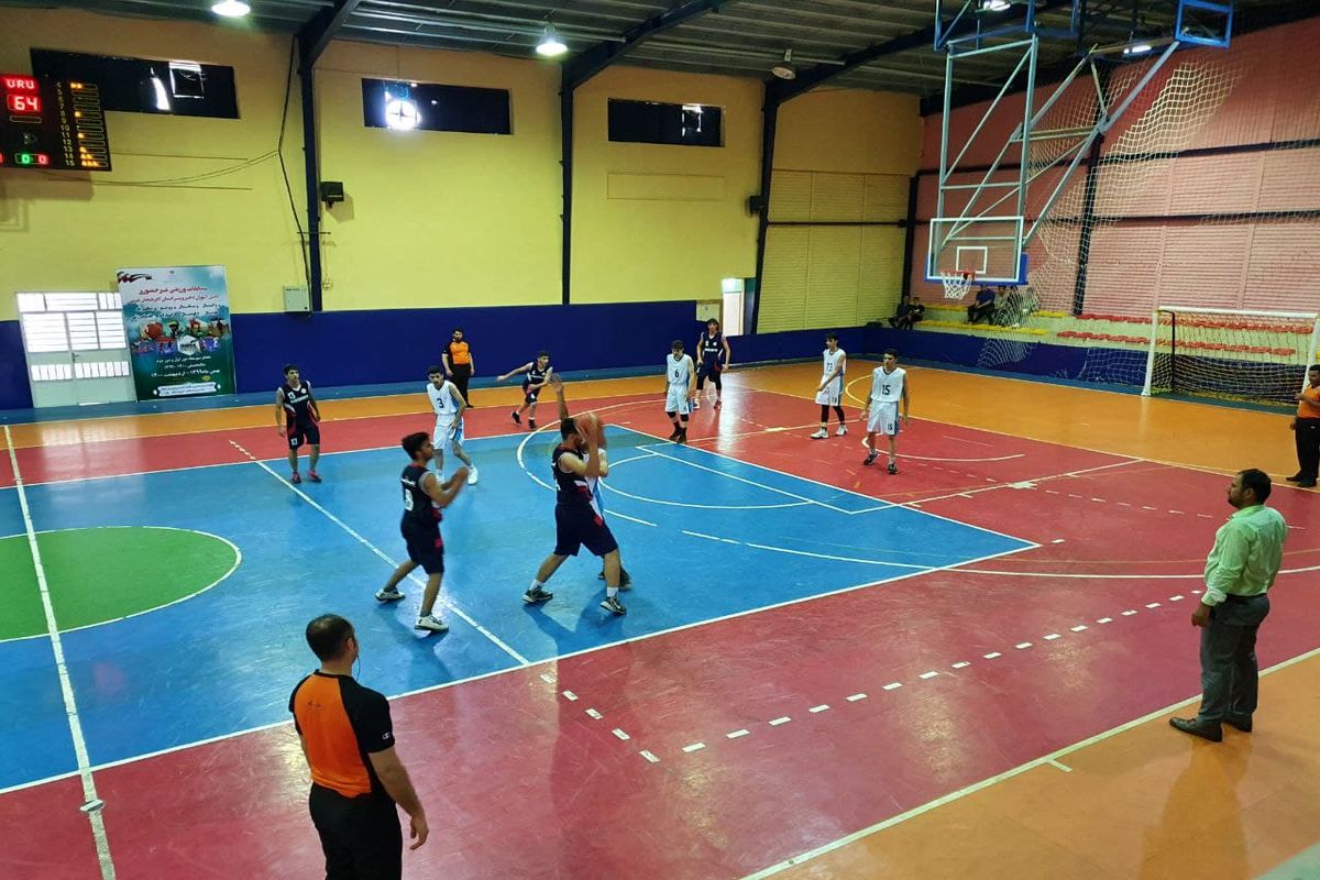 صدرنشینی آذربایجان‌غربی در دور رفت منطقه پنج بسکتبال زیر ۱۸ سال کشور