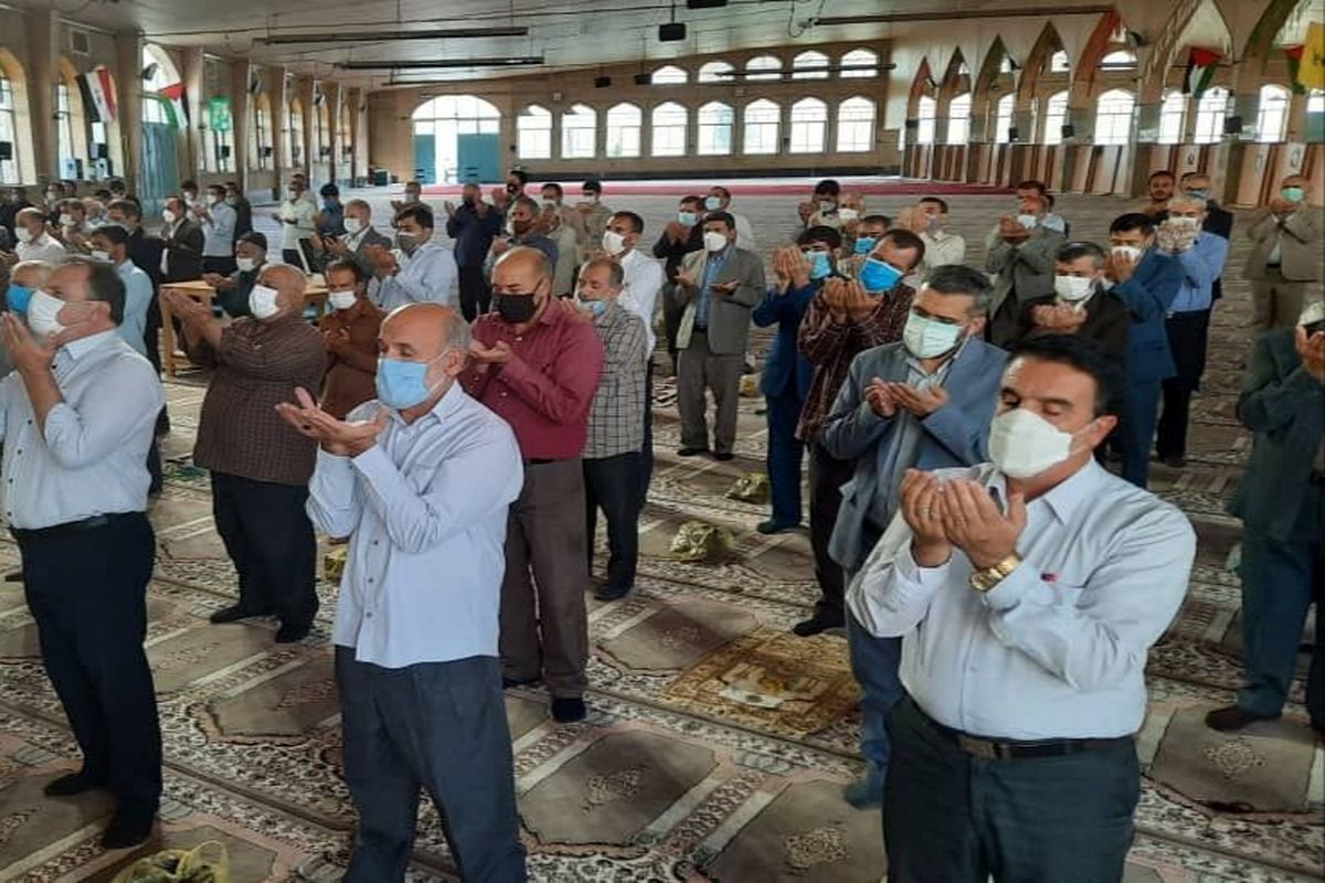 نماز عید سعید قربان در یاسوج برگزار شد