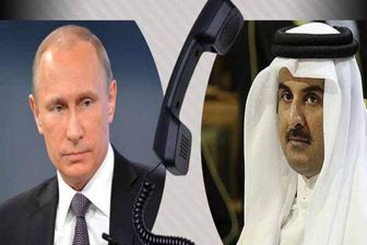 رایزنی‌های پوتین و امیر قطر درباره برگزاری جام جهانی فوتبال