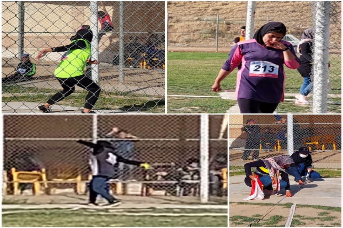 سهیلا سلیمانی در رقابت ماده پرتاب دیسک قهرمانی کشور شد