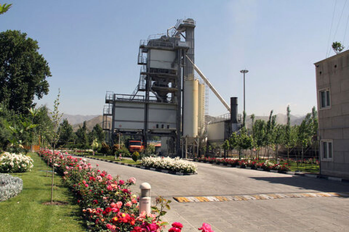 تولید بیش از ۷۳ هزار تن آسفالت در کارخانه شهرداری کرج