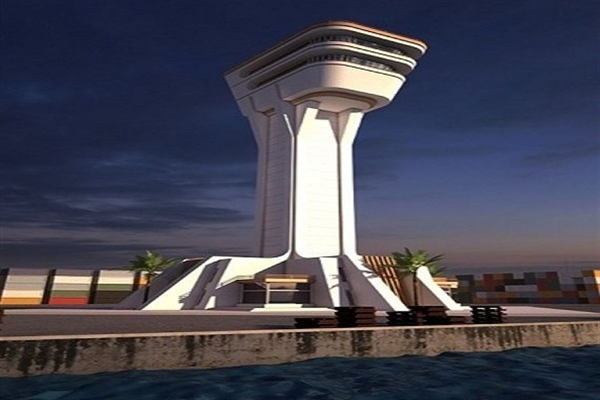 افتتاح بلندترین و پیشرفته‌ترین برج کنترل بنادر کشور در سواحل مکران