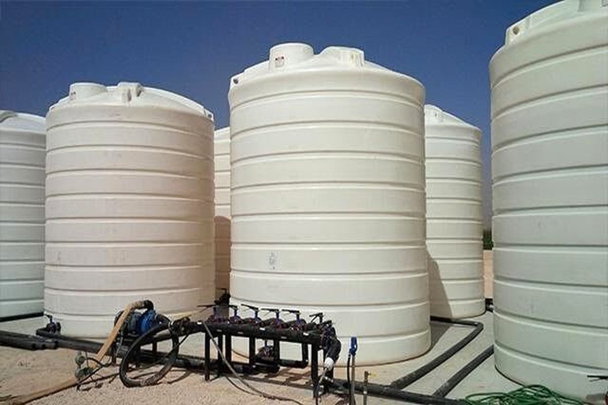 اهدای ۶۰ مخزن ذخیره آب به روستاهای مناطق کم برخوردار استان بوشهر