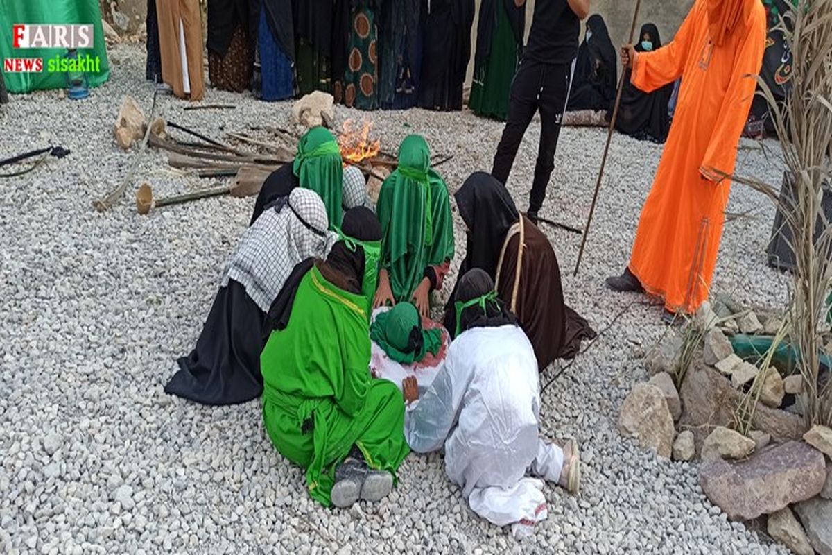 برگزاری ۱۰ شب مراسم تعزیه خوانی در بوستان شقایق