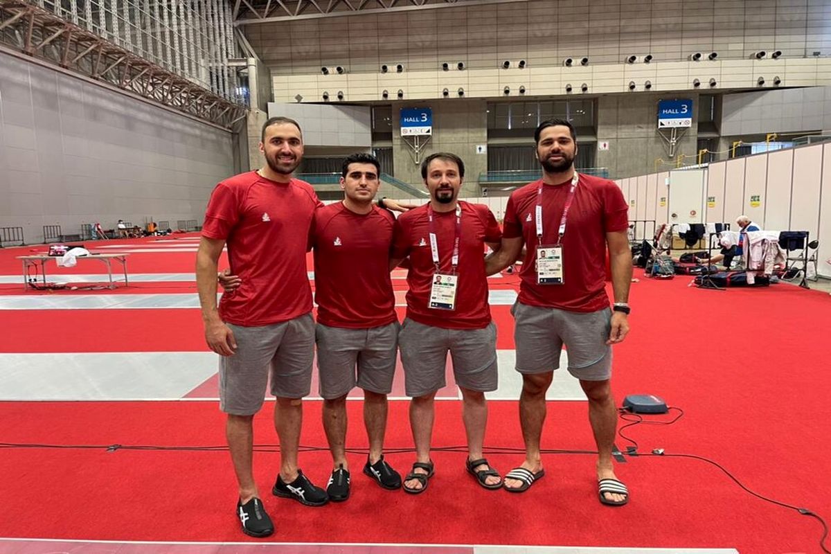 آخرین تمرین شمشیربازان برگزار شد