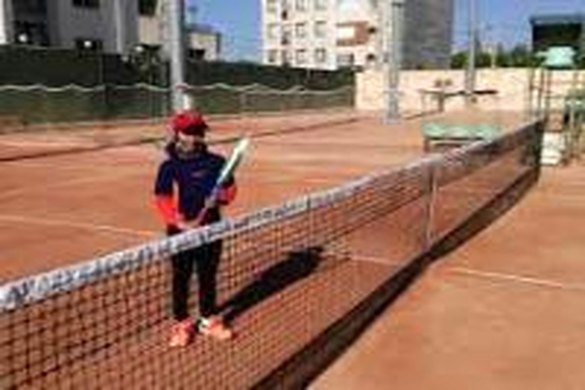درخشش فردخت علیمی در رقابت های انتخابی تیم ملی تنیس زیر ۱۲ سال ایران