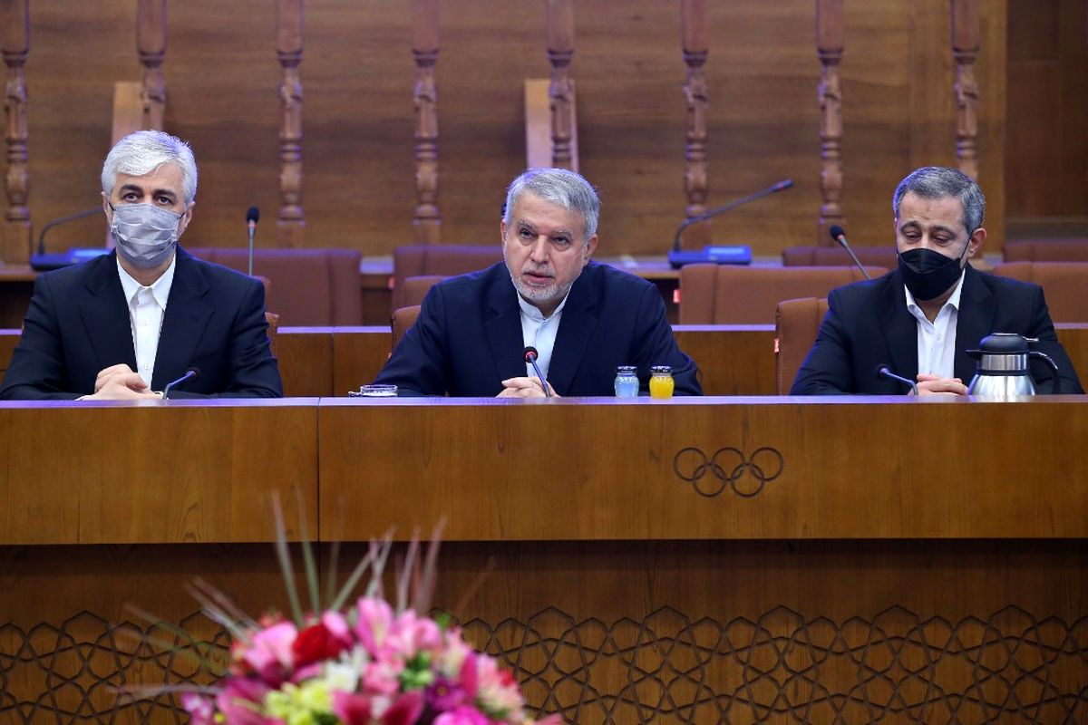 نودمین نشست هیات اجرایی کمیته ملی المپیک با حضور وزیر ورزش و جوانان برگزار شد