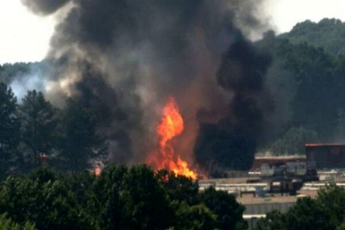 وقوع انفجار و آتش‌سوزی در «پارک استریت»