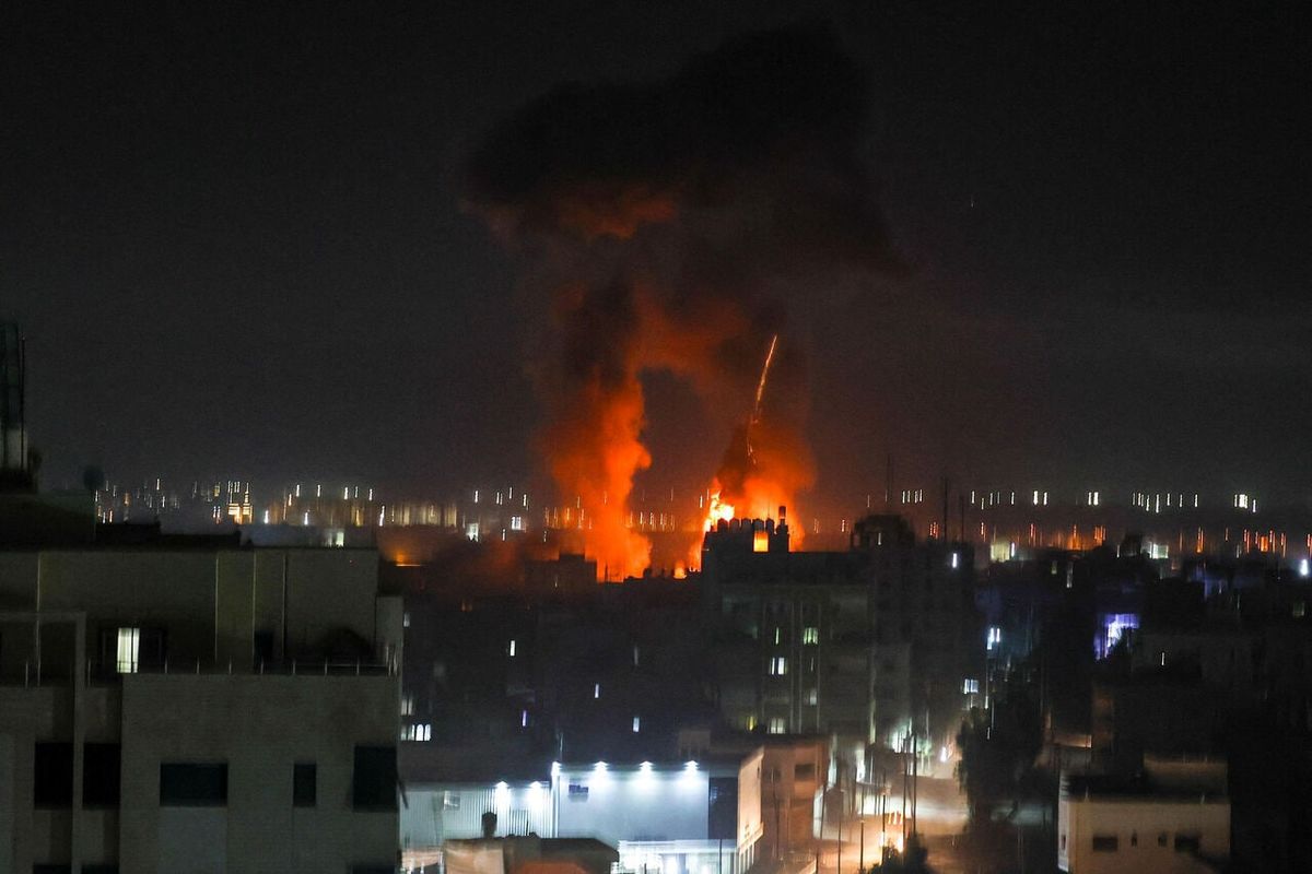 جنگنده‌های رژیم صهیونیستی به غزه حمله کردند