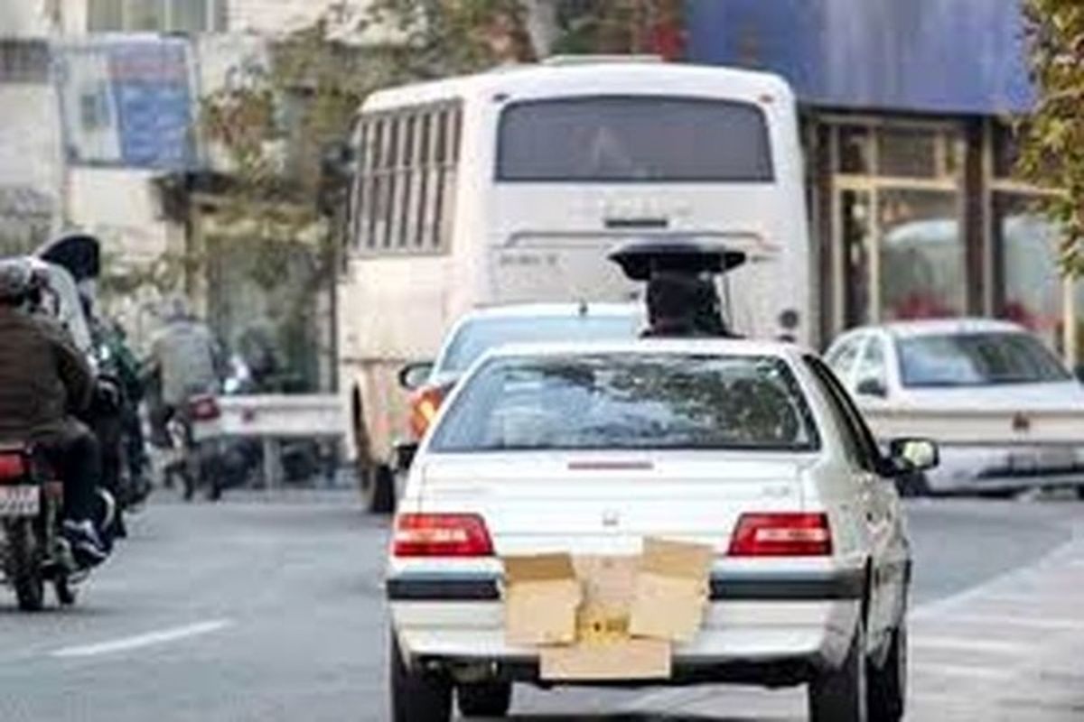 ۲۲۸ هزار خودرو در تهران به علت مخدوشی پلاک جریمه شدند