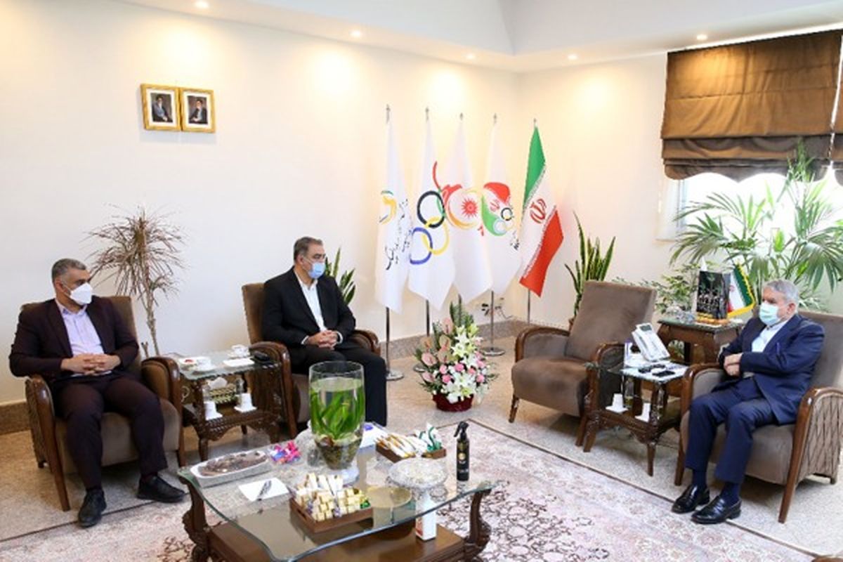 ملایی با رئیس کمیته ملی المپیک دیدار و گفت‌وگو کرد
