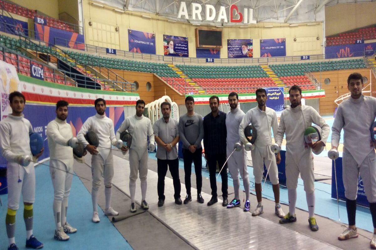 پایان اردوی تیم ملی بزرگسالان اسلحه اپه کشور در اردبیل