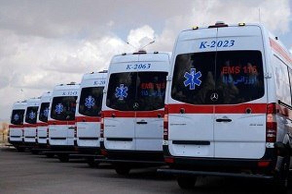 ۴ آمبولانس مجهز به بیمارستان‌های نهاوند تحویل شده است