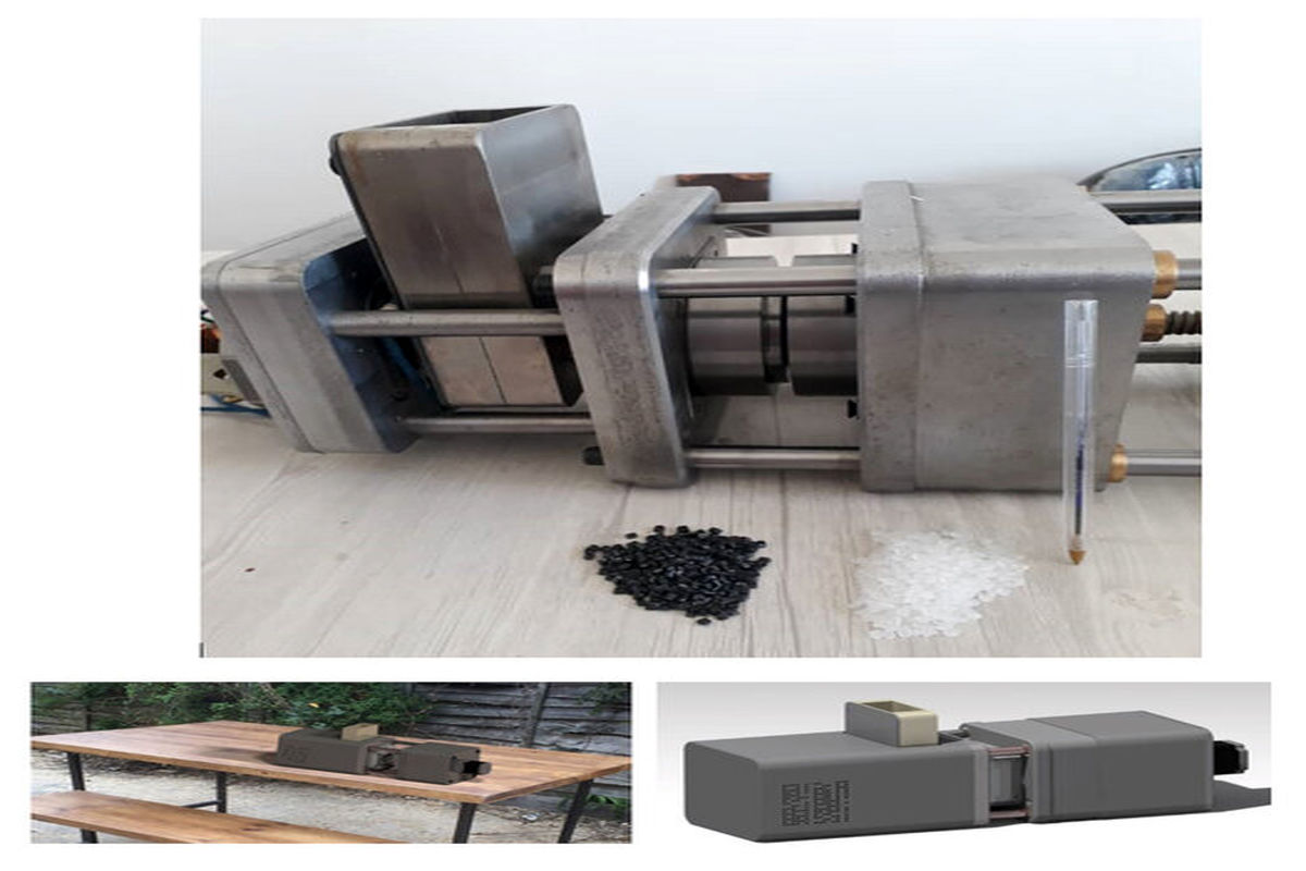 طراحی و ساخت دستگاه تزریق پلاستیک کوچک و قابل حمل با سیستم تزریق بدون ماردون در اردبیل