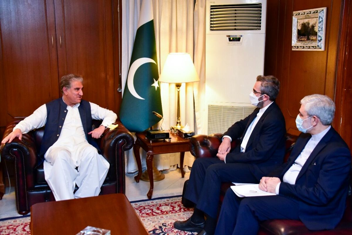 علی باقری با وزیر امور خارجه پاکستان دیدار کرد