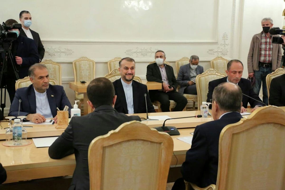 امیر عبدالهیان با سرگئی لاوروف در مسکو دیدار کرد