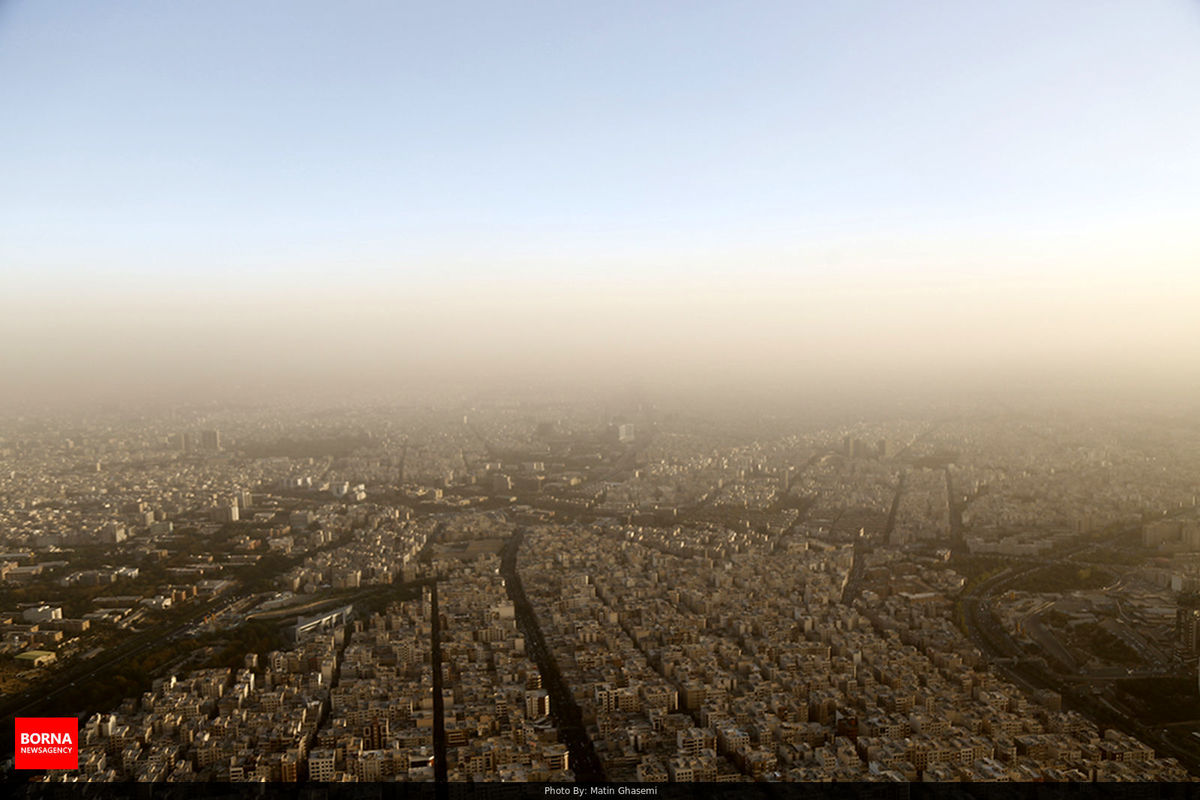 هشدار! هوای تهران در مرز آلودگی