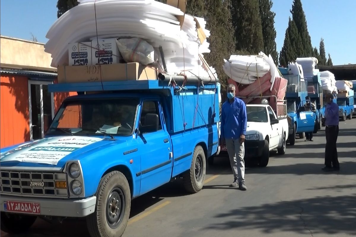 ارسال تجهیزات ورزشی و بهداشتی به نقاط مختلف خراسان جنوبی