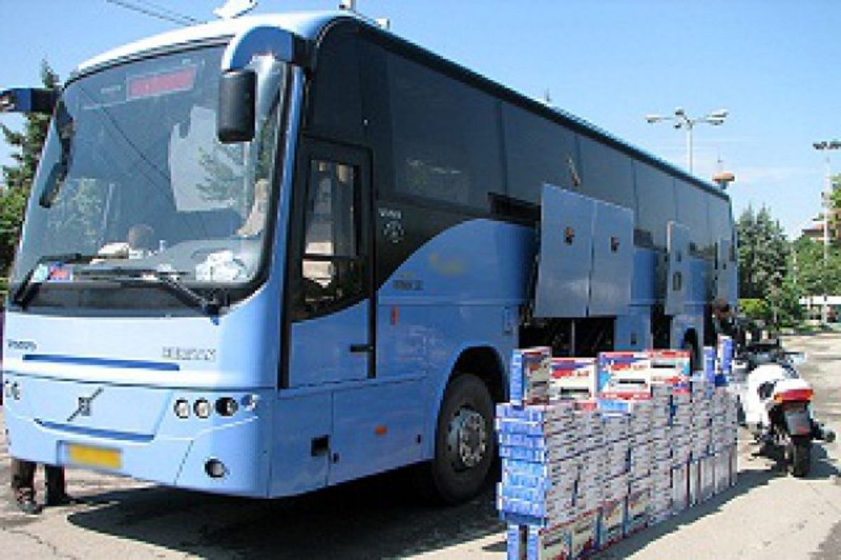 اتوبوس حامل ۲۰ کیلو هروئین در ارومیه متوقف شد
