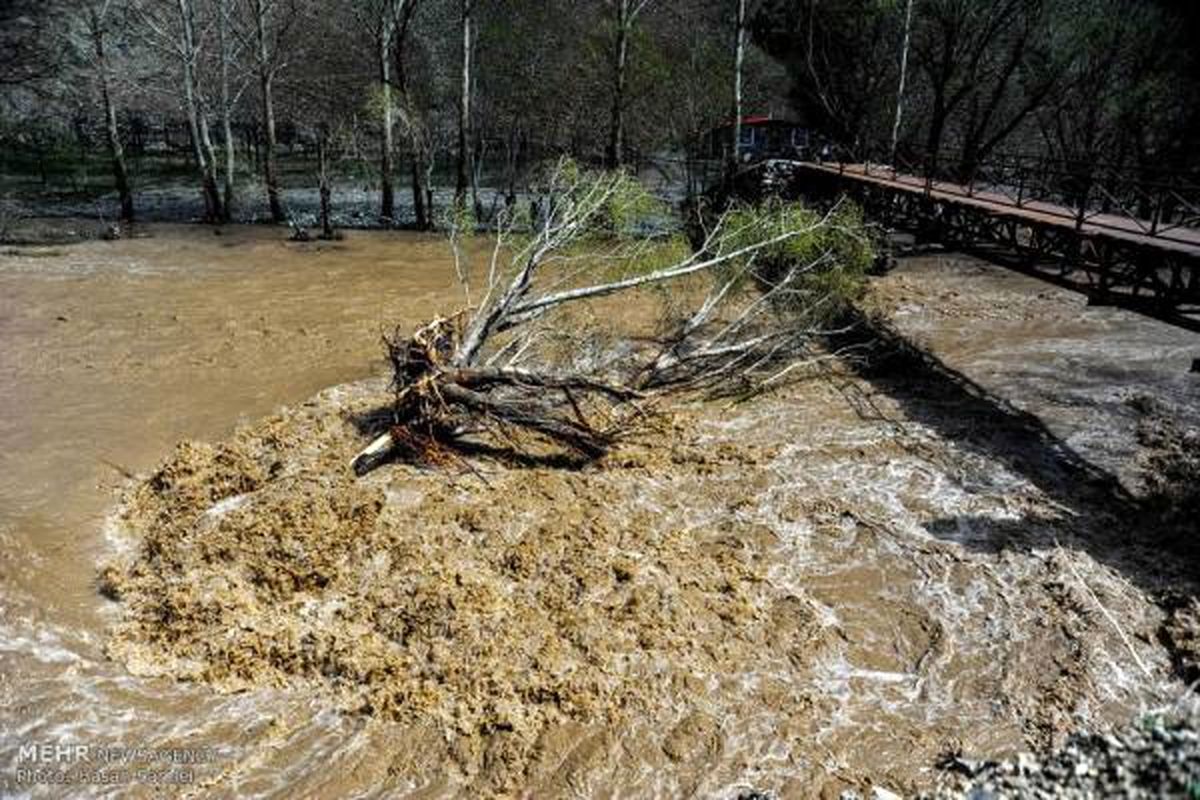 احتمال وقوع بارش شدید باران و سیلابی شدن رودخانه ها در استان