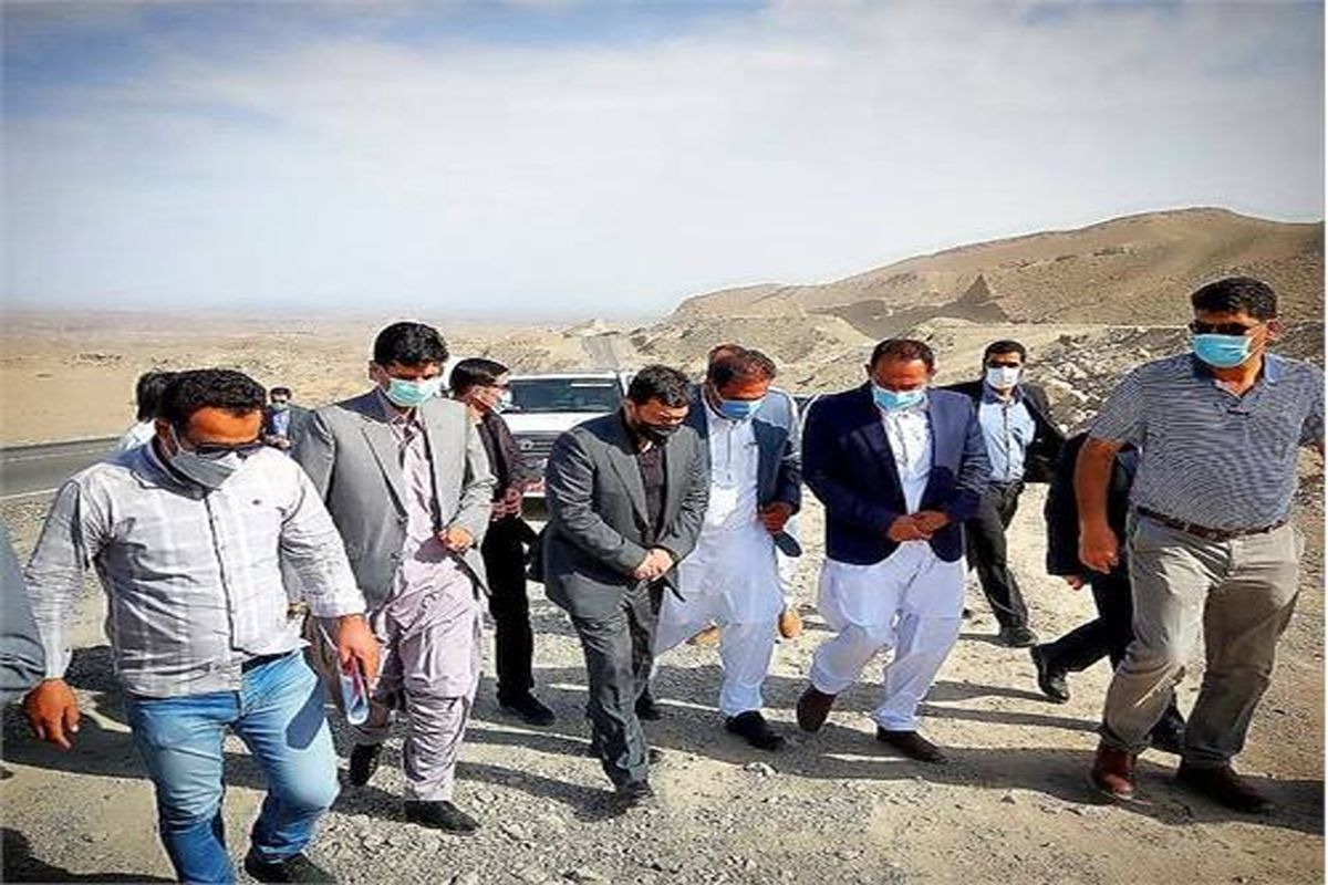 بازدید استاندار سیستان و بلوچستان از پروژه های زیرساختی ایرانشهر