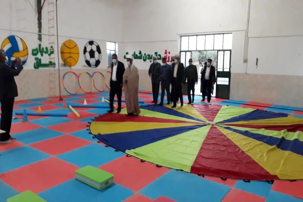 کلاس درس تربیت بدنی شهید علی لندی افتتاح شد