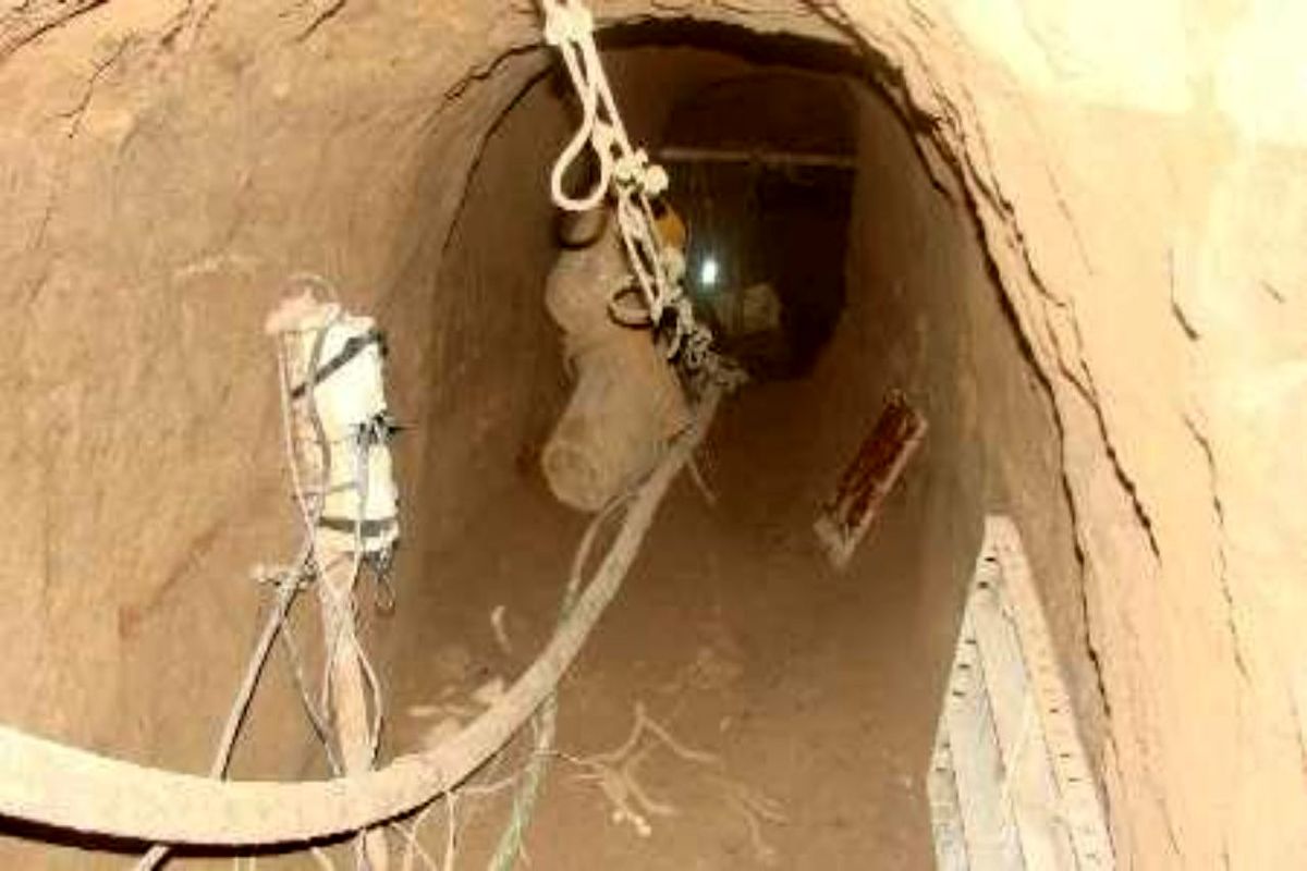 کشف تونل ٨ متری حفاران غیرمجاز در محله هفت آسیاب ارومیه