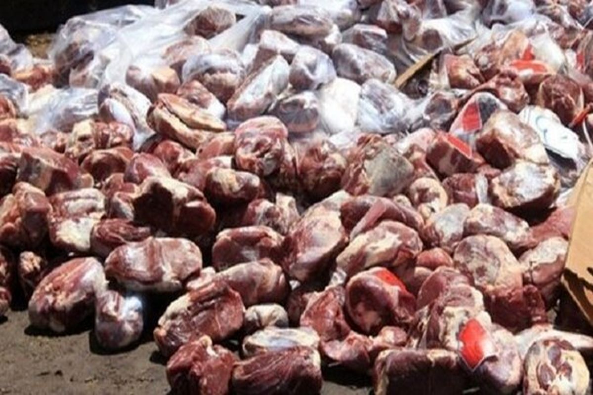 ضبط و معدوم سازی ۱۳۰ کیلوگرم گوشت فاسد از یک سردخانه در مازندران