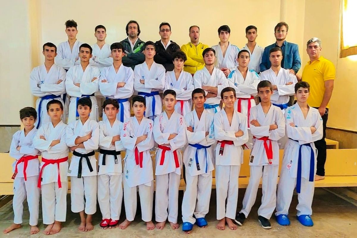 برگزاری اردوی تمرینی تیم های منتخب کاراته استان در دهدشت