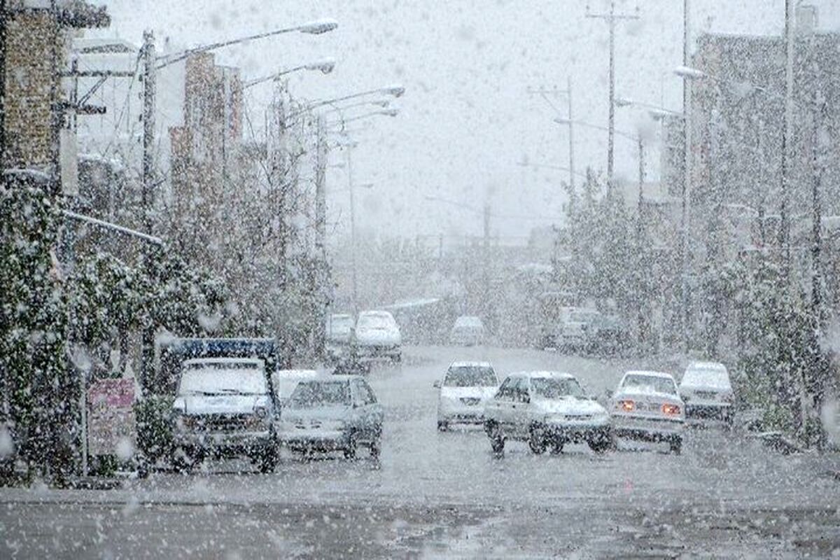 برف و باران استان همدان را فرا می‌گیرد