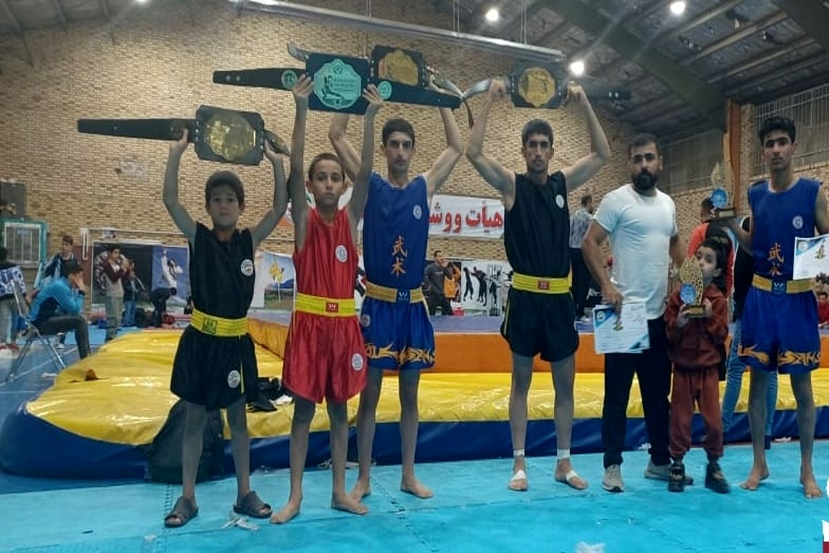 کسب ۱۲مدال قهرمانی در مسابقات کشوری توسط ووشو کاران پاتاوه