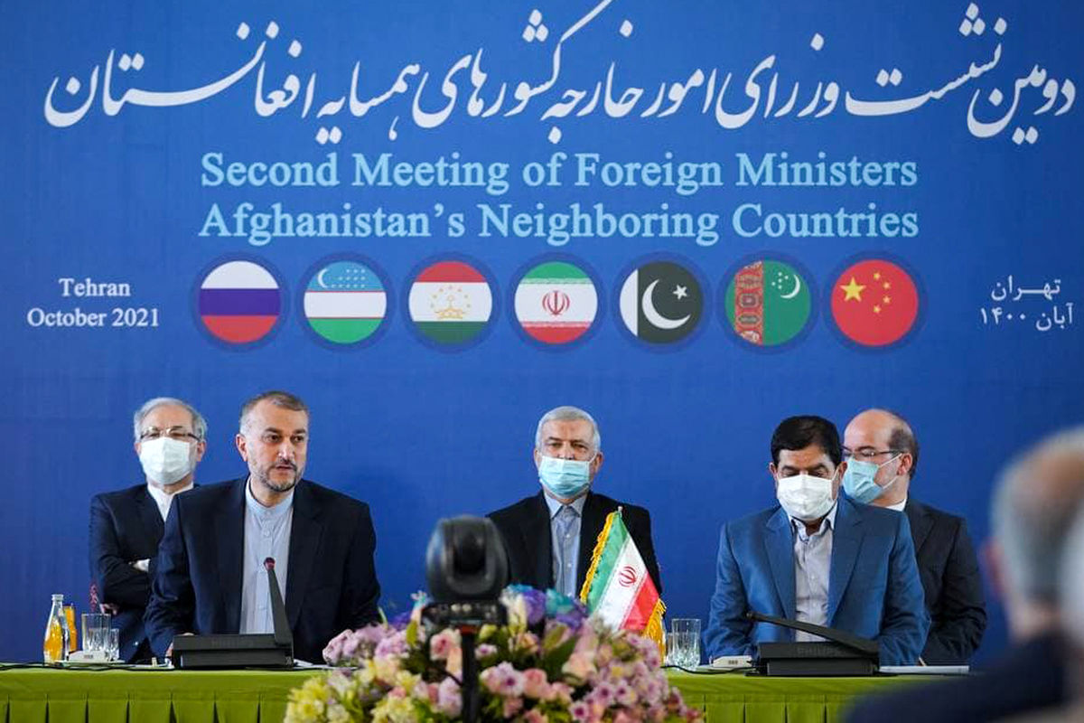 واکنش طالبان به نشست کشورهای همسایه افغانستان در تهران