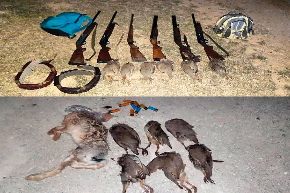 دستگیری شکارچیان متخلف در ارومیه